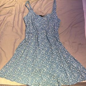 Blue Floral Dress